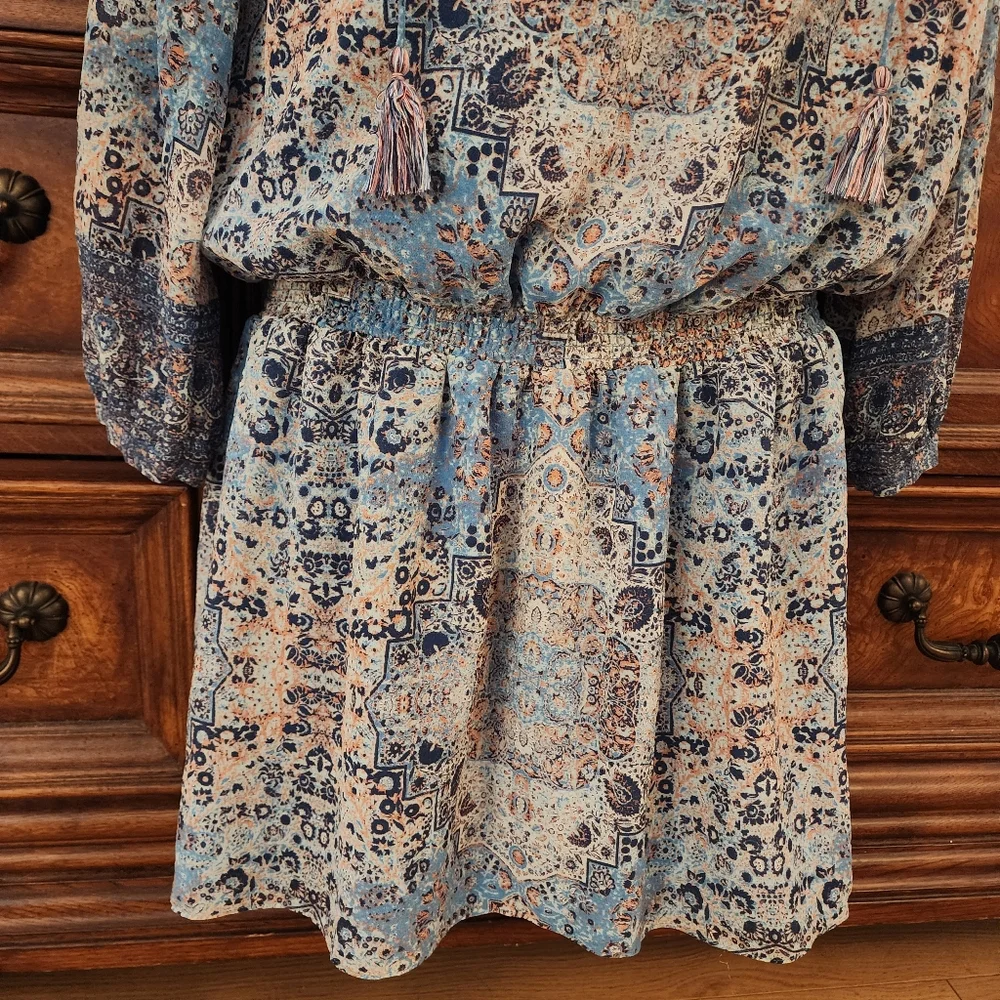 Joie Aidee Silk Mini Dress- S - Picture 4 of 14